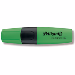 Pelikan Textmarker 490, 1 pièce(s), Vert, Noir, Vert, Noir, Vert, Multicolore, Encre à base d'eau