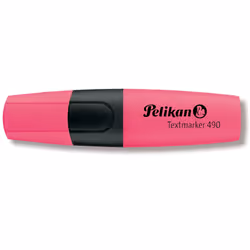 Pelikan Textmarker 490, 1 pièce(s), Rose, Rose, Rose, Multicolore, Encre à base d'eau