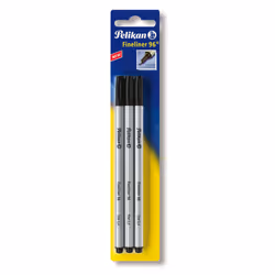 Pelikan 940601 stylo fin Extra-fin Noir 3 pièce(s)