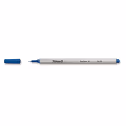 Pelikan 943167, Bleu, Fin, Argent, Métal, 0,4 mm