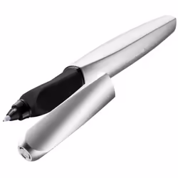 Pelikan 947432, Stylo à bille retractable par rotation, Noir, Argent, Bleu, Ambidextre, Boîte, 1 pièce(s)