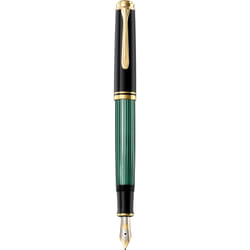 Pelikan M600 stylo-plume Système de reservoir rechargeable Noir, Or, Vert 1 pièce(s)