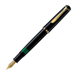 Pelikan M200 stylo-plume Système de remplissage cartouche Noir, Or 1 pièce(s)