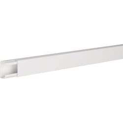 Hager - Goulotte électrique pvc 20x35mm blanc 2m tehalit.LF LF2003509016