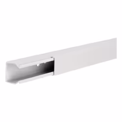 Hager LF2502509016, Support de câble droit, 2 m, Polyvinyl chloride (PVC), Blanc