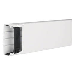 Hager LF4011009016 chemin de câble Support de câble droit Blanc