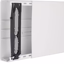 Hager LF6023009016, Support de câble droit, 2 m, Polyvinyl chloride (PVC), Blanc
