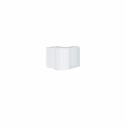 Angle extérieur variable lifea p LF/LFF40090 h90mm x p40mm RAL 9016 Pure HAGER LFF4009039016Angle extérieur variable lifea p  ...