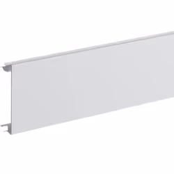 Hager BR08029016, Couvercle de plateau de câbles, Blanc, Polyvinyl chloride (PVC), VDE, 80 mm, 2000 mm