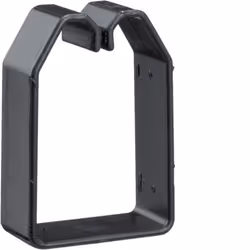 Hager B600403, Noir, PVC