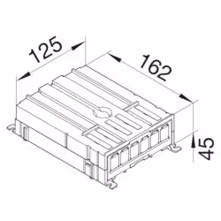 Hager G3160 armoire électrique