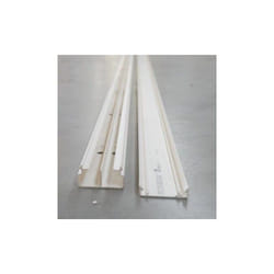 Hager - Goulotte de distribution pvc blanc paloma 35x20mm (vendu au mètre) 1 cloison avec couvercle sans agrafe Lifea