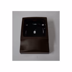 Support simple marron pour pose appareillage saillie Legrand OTEO sur moulure 12x20mm ATEHA HAGER Support app.saillie Legrand ...