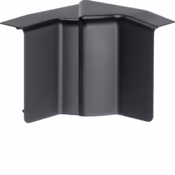 Hager SL2005549011, Goulotte d'angle intérieur, Noir, Graphite, ABS, 55 x 20