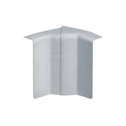 Hager - Angle intérieur variable pour plinthe SL20080 alu SL200804D1