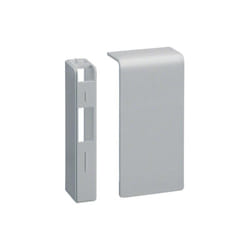Hager - Embout pour plinthe SL20080 alu SL200806D1
