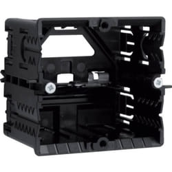 GLS5500 Canal d'allège prise encastrable pour appareils (l x l) 71 mm x 65 mm 1 pc(s) noir - Hager