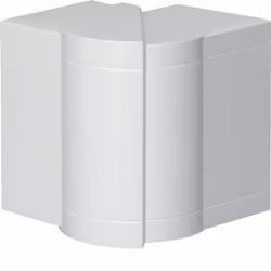 Hager BR651003H9016, Support de câbles de type F, Acrylonitrile-Butadiène-Styrène (ABS), Polycarbonate (PC), Blanc