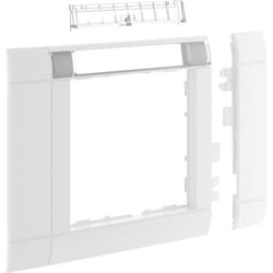 Hager GR0802A9016 Plaque de commutation et obturateur Blanc