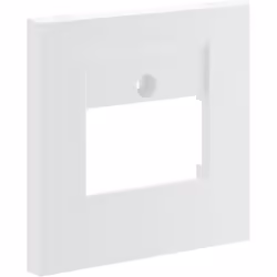 Hager GZTAE3A9016, Blanc, Acrylonitrile-Butadiène-Styrène (ABS), conventionnel, Hager, 55 mm, 55 mm