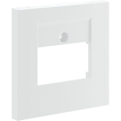 Hager GZTAE3A9016 Plaque de commutation et obturateur Blanc