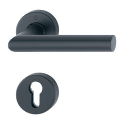 Demi-garniture de rosace Ams.E1400Z/42/42S va F9714M 4-KT.8mm p.protection combinée Hoppe
