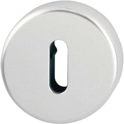 Paire de rosaces à clé 42KVS alu.F1 patte 9mm ob rd - 817214 - Hoppe