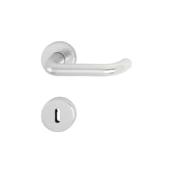 Rosace 42KVS aveugle F1 aluminium naturel épaisseur de porte 37-42mm duraplus - 6986244 - Hoppe