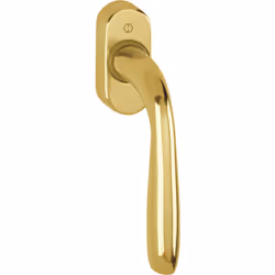 Poignées Hoppe Maribor or brillant En aluminium finition or brillant. Clic à 45° - goupille de 10 mm. - Format carré 7 mm. -  ...