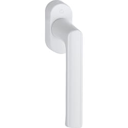 Poignée de fenêtre Hamburg Secustik - Carré 32-42 mm - Vis M5x45 + M5x50 - Blanc - HOPPE - 12118953