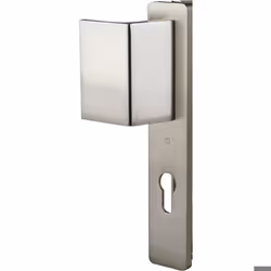 Poignée de porte palière - Zürich - Hoppe Et Cie - Beige ivoire - Clé I - 195 mm