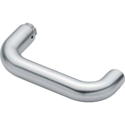 Türdrückerlochteil Paris 138 Alu.F2/neusilberfarbig 4-KT.8mm din l/r Hoppe