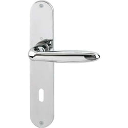 Hoppe - Garniture à plaque longue Verona M151/302 ms F49-R ob 72mm din g/d - 2803641
