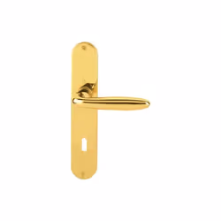 Garniture de porte intérieure à plaque longue : testée selon DIN EN 1906 (catégorie d'utilisation classe 3) Poignées de porte ...