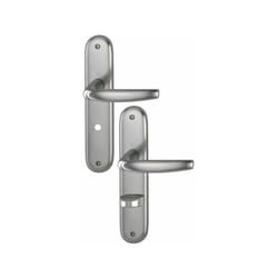 Finish - Poignee sur plaque atlanta f9alu aspect inox 1530-3200p - bcc