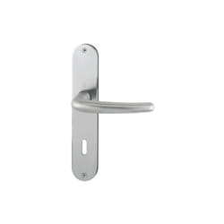 HOPPE Garniture à plaque longue Den.E1310Z/302 VA F69 OB 72mm DIN G/D - 2820918