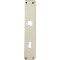 Paire de plaques longues 202SP F2/couleur maillechort F2 bb 72mm - 6030548 - Hoppe