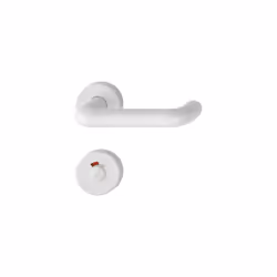 Matériel de porte, Baden série K138L / 15 / 15S Hoppe-plastique garniture de rosettes de porte intérieure, poignées de porte  ...