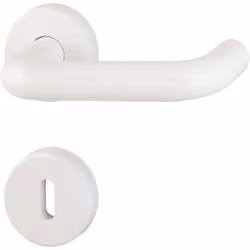 Matériel de porte, Baden série K138L / 15 / 15S Hoppe-plastique garniture de rosettes de porte intérieure, poignées de porte  ...