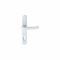 Profil poignée de porte ensemble, série Liverpool 1313G / 3357N Hoppe-aluminium profilé porte-Long raccord en forme de plaque ...