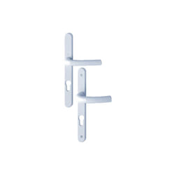 Ensemble étroit TOKYO entraxe 70mm type CLE I finition argent - HOPPE - 2911465
