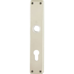 Paire de plaques longues 202SP F2/couleur maillechort F2 pz 72mm - 6030597 - Hoppe