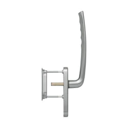 Hoppe - Ensemble pour coulissant levant New York cuvette/poignée bdc ép.75/80 aspect inox F9 C10x73 - 11641022