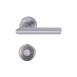 Description générale Pour portes intérieures d'une épaisseur de 38 à 42 mm, cette garniture en inox sur rosaces rondes de Ø 5 ...