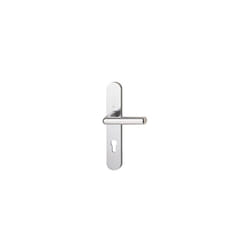 Hoppe - Ensemble sur plaque fondue Arles 197L/300M Argent F1 - Clé i - 596171