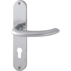 HOPPE Garniture à plaque longue Mar.E1138Z/302 VA F69 PZ 72mm DIN G/D - 3042556