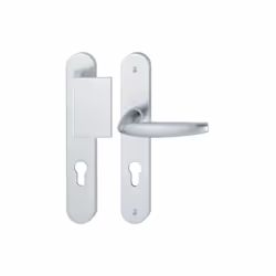 Ensemble Atlanta sur plaque clé i aileron HOPPE - tirage argent F1 - 504/3000/1530 - ser.38/47mm