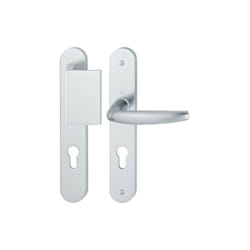 Ensemble Atlanta sur plaque clé i aileron HOPPE - tirage argent F1 - 504/3000/1530 - ser.38/47mm