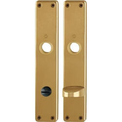 Paire de plaques longues 202SP F4/bronzef.F4 sk/ol 78mm - 3105027 - Hoppe