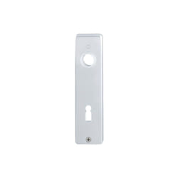 Paire de plaques courtes 202KP/AP Alu.F1 bb pa - 3105879 - Hoppe
